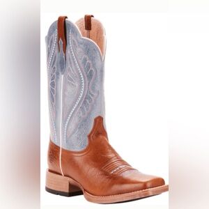 Ariat Women's PrimeTime Gingersnap Baby Blue Eyes Western Boots